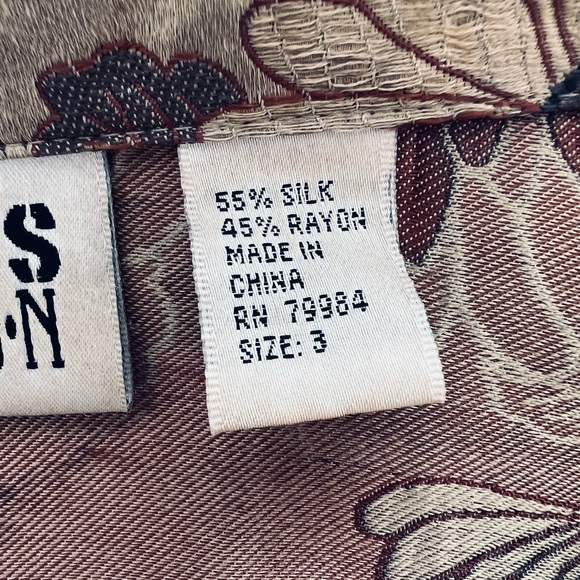 Chicos Design Blazer Jacket Shacket 3 Brown - Picture 9 of 9